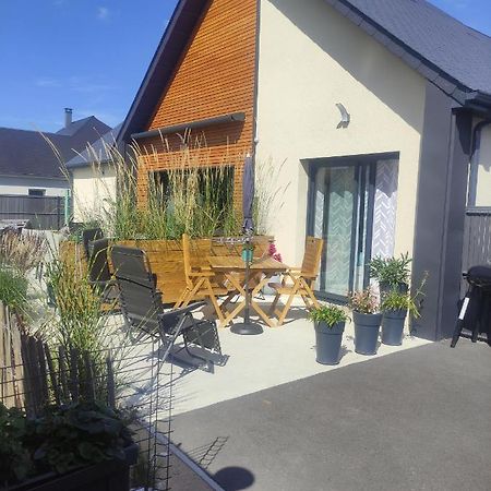 Studio Les Jardins De La Breche Hermanville-sur-Mer Exteriör bild